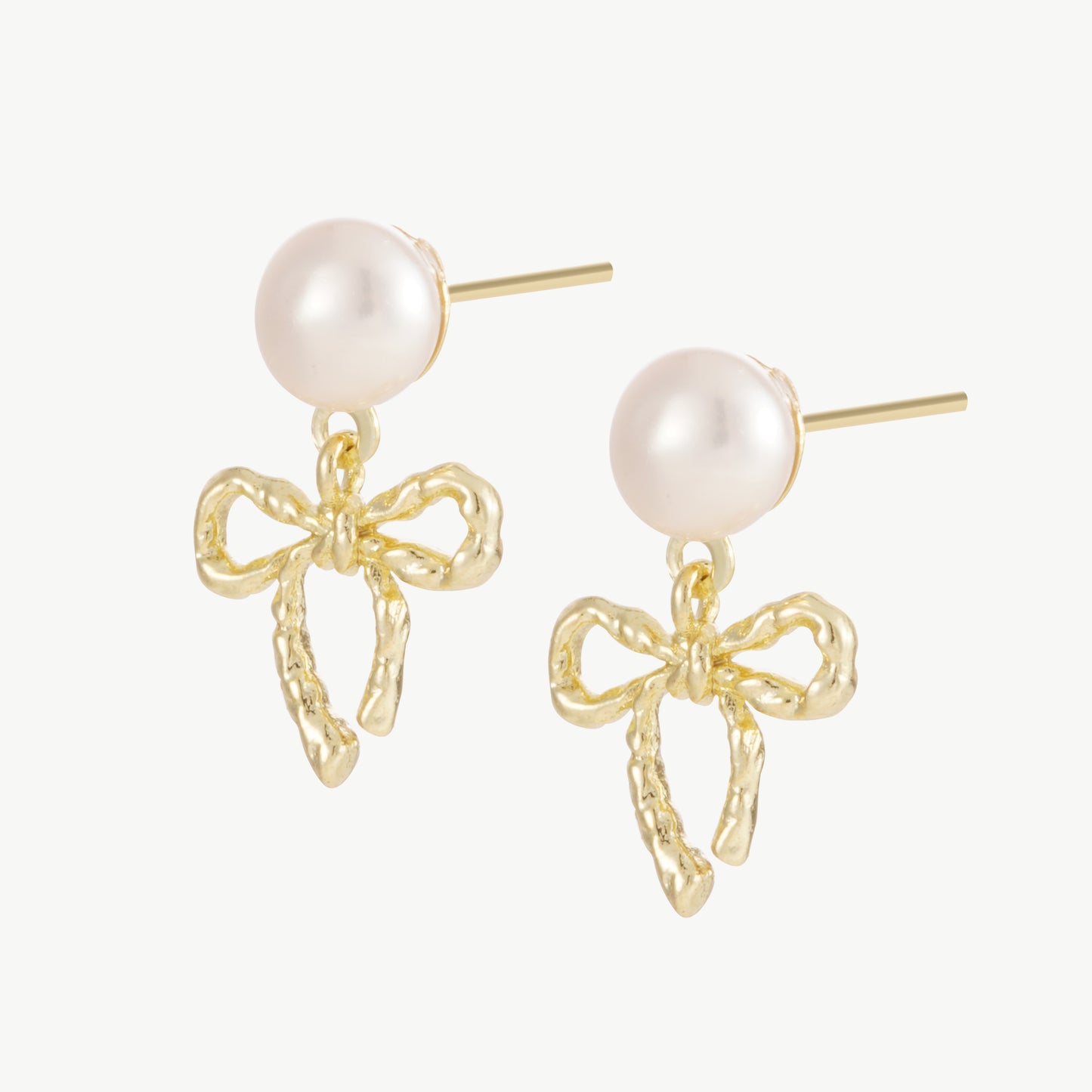 Bow earrings