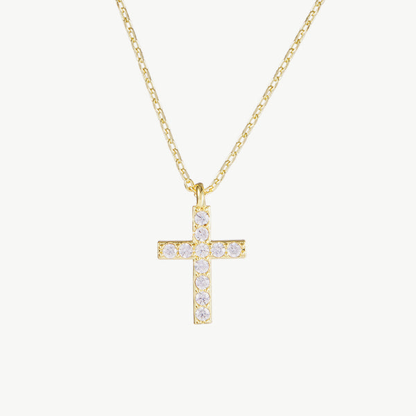Ellie cross necklace