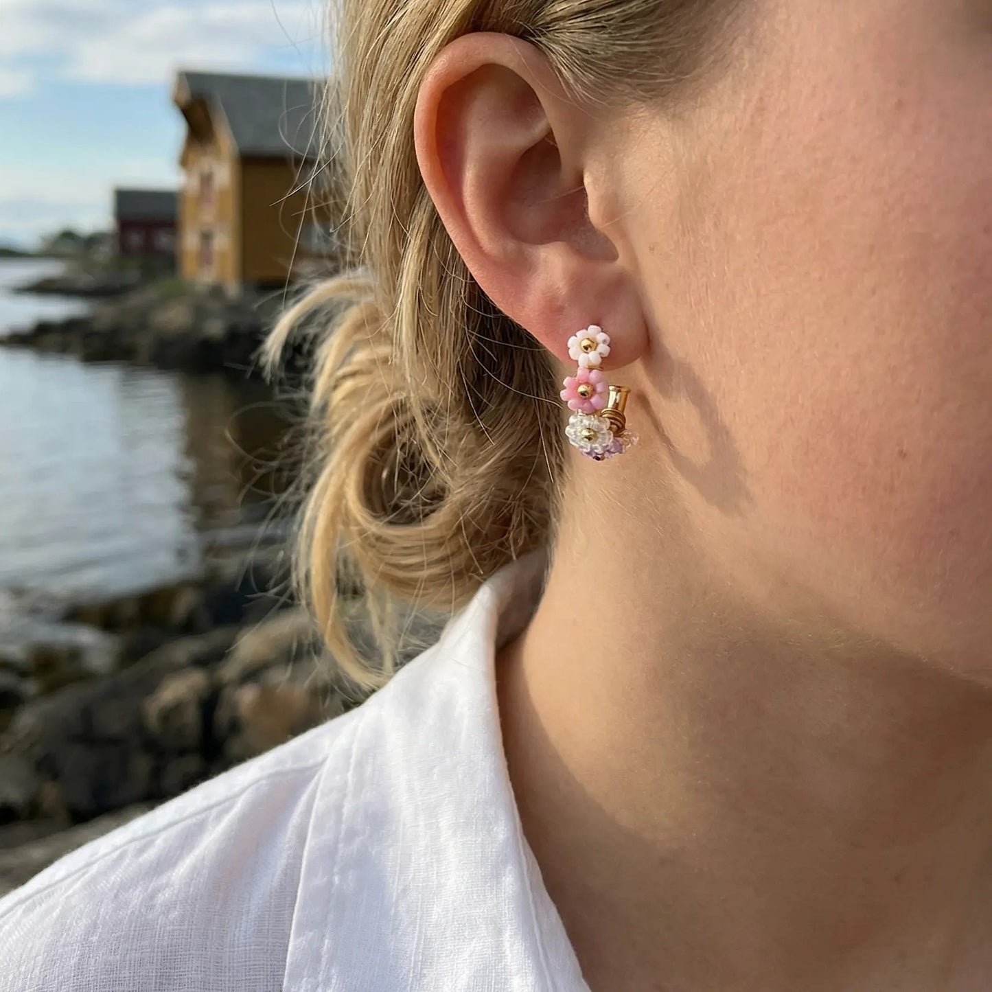 Angel earrings