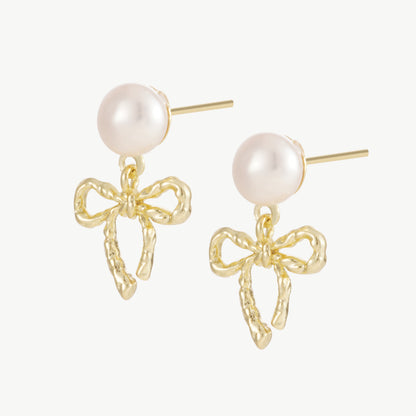 Bow earrings