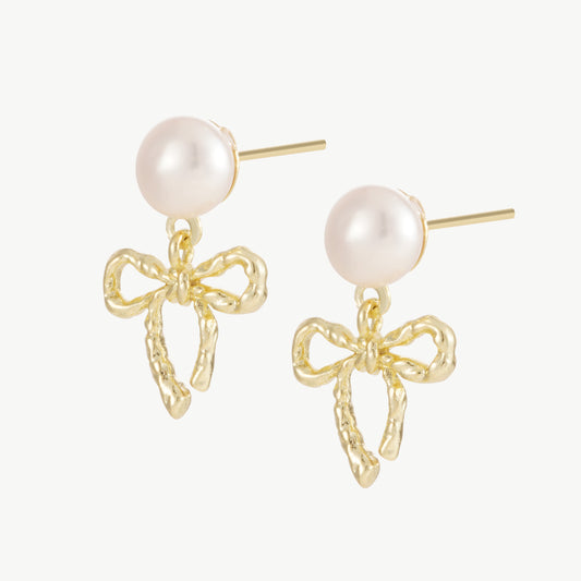 Bow earrings