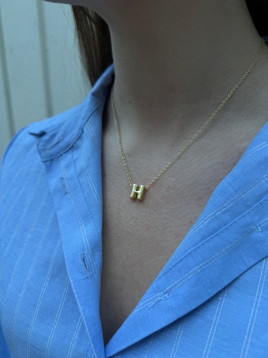 Letters necklace