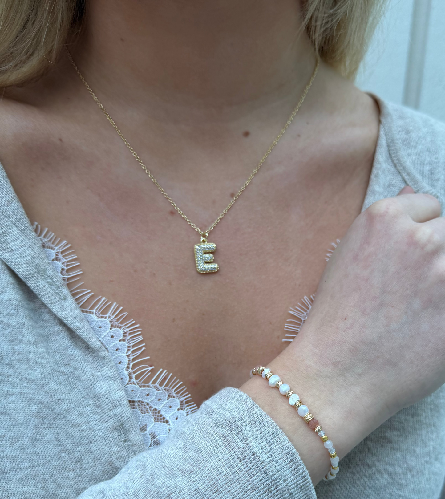 Letter necklace